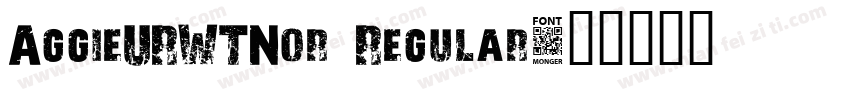 AggieURWTNor Regular字体转换